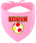 Load image into Gallery viewer, Belgium Soccer Pet Bandana
