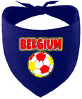 Load image into Gallery viewer, Belgium Soccer Pet Bandana
