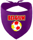Load image into Gallery viewer, Belgium Soccer Pet Bandana