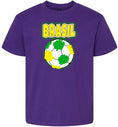 Load image into Gallery viewer, Brazil Soccer Children's Gildan Soft Shirt