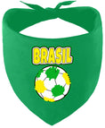 Load image into Gallery viewer, Brazil Soccer Pet Bandana