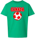 Load image into Gallery viewer, Canada Soccer Children's Gildan Soft Shirt