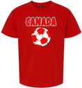 Load image into Gallery viewer, Canada Soccer Children's Gildan Soft Shirt