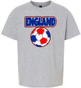 Load image into Gallery viewer, England Soccer Children's Gildan Soft Shirt