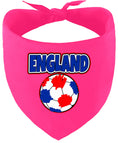 Load image into Gallery viewer, England Soccer Pet Bandana