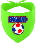 Load image into Gallery viewer, England Soccer Pet Bandana