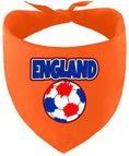 Load image into Gallery viewer, England Soccer Pet Bandana