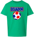 Load image into Gallery viewer, Ecuador Soccer Children's Gildan Soft Shirt