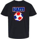 Load image into Gallery viewer, Haiti Soccer Children's Gildan Soft Shirt