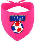 Load image into Gallery viewer, Haiti Soccer Pet Bandana