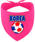 Load image into Gallery viewer, Korea Soccer Pet Bandana