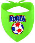 Load image into Gallery viewer, Korea Soccer Pet Bandana