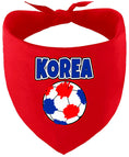 Load image into Gallery viewer, Korea Soccer Pet Bandana