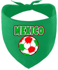 Load image into Gallery viewer, Mexico Soccer Pet Bandana