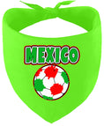 Load image into Gallery viewer, Mexico Soccer Pet Bandana
