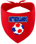 Load image into Gallery viewer, Netherlands Soccer Pet Bandana
