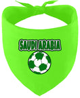 Load image into Gallery viewer, Saudi Arabia Soccer Pet Bandana
