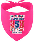 Load image into Gallery viewer, USA 250th Birthday Pet Bandana