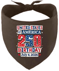 Load image into Gallery viewer, USA 250th Birthday Pet Bandana