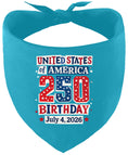 Load image into Gallery viewer, USA 250th Birthday Pet Bandana