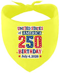 Load image into Gallery viewer, USA 250th Birthday Pet Bandana