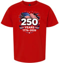 Load image into Gallery viewer, 250 Years Celebration Children's Gildan Soft Shirt