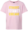 Load image into Gallery viewer, Straight Outta Chicago Children's Gildan Soft Shirt