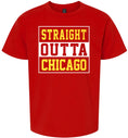 Load image into Gallery viewer, Straight Outta Chicago Children's Gildan Soft Shirt