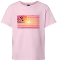 Load image into Gallery viewer, Beach American Flag Children's Gildan Soft Shirt