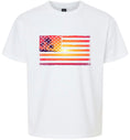 Load image into Gallery viewer, Beach American Flag Children's Gildan Soft Shirt