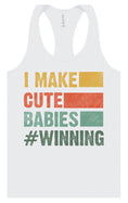 Load image into Gallery viewer, I Make Cute Babies Women's Racerback Tank