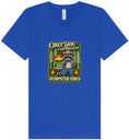 Load image into Gallery viewer, Prevent Dumpster Fires Unisex V-Neck Shirt