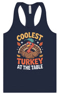 Load image into Gallery viewer, Coolest Turkey at the Table Women's Racerback Tank