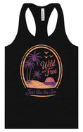 Load image into Gallery viewer, Just Like the Sea Women's Racerback Tank