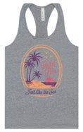 Load image into Gallery viewer, Just Like the Sea Women's Racerback Tank