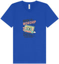 Load image into Gallery viewer, Made to Worship Unisex V-Neck Shirt