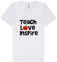 Load image into Gallery viewer, Teach Love Inspire Unisex V-Neck Shirt