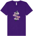 Load image into Gallery viewer, Tattoos, Pretty Eyes, Thick Thighs Unisex V-Neck Shirt