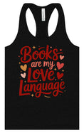 Load image into Gallery viewer, Books are my Love Language Women's Racerback Tank