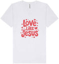 Load image into Gallery viewer, Love Like Jesus Unisex V-Neck Shirt