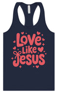 Load image into Gallery viewer, Love Like Jesus Women's Racerback Tank