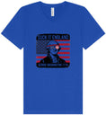 Load image into Gallery viewer, Suck it England Unisex V-Neck Shirt