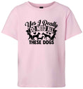 Load image into Gallery viewer, Really Do Need All These Dogs Children's Gildan Soft Shirt
