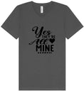 Load image into Gallery viewer, Yes They're All Mine Unisex V-Neck Shirt