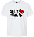 Load image into Gallery viewer, Cutesy She's With Me Children's Gildan Soft Shirt