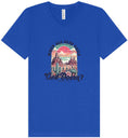 Load image into Gallery viewer, God Doesn't Fail Unisex V-Neck Shirt