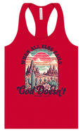 Load image into Gallery viewer, God Doesn't Fail Women's Racerback Tank