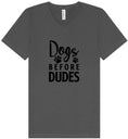 Load image into Gallery viewer, Dogs Before Dudes Unisex V-Neck Shirt