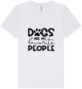 Load image into Gallery viewer, Dogs Are My Favorite People Unisex V-Neck Shirt