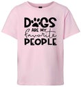 Load image into Gallery viewer, Dogs Are My Favorite People Children's Gildan Soft Shirt